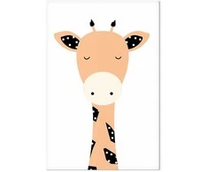 Artgeist Paveikslas - Funny Giraffe (1 Part) Vertical