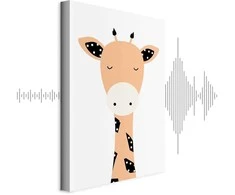 Artgeist Paveikslas - Funny Giraffe (1 Part) Vertical