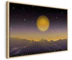 Artgeist Paveikslas - Futuristic landscape 3 (1 Part) Wide