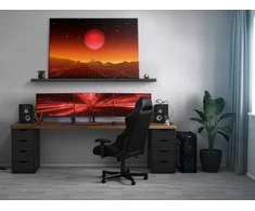 Artgeist Paveikslas - Futuristic landscape (1 Part) Wide