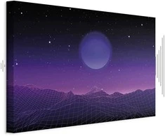 Artgeist Paveikslas - Futuristic landscape 2 (1 Part) Wide