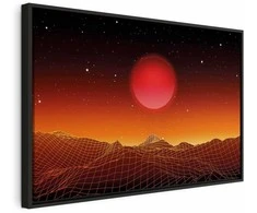 Artgeist Paveikslas - Futuristic landscape (1 Part) Wide