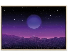 Artgeist Paveikslas - Futuristic landscape 2 (1 Part) Wide