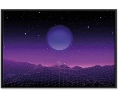 Artgeist Paveikslas - Futuristic landscape 2 (1 Part) Wide