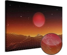 Artgeist Paveikslas - Futuristic landscape (1 Part) Wide