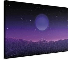Artgeist Paveikslas - Futuristic landscape 2 (1 Part) Wide