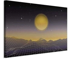 Artgeist Paveikslas - Futuristic landscape 3 (1 Part) Wide