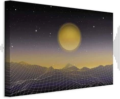 Artgeist Paveikslas - Futuristic landscape 3 (1 Part) Wide
