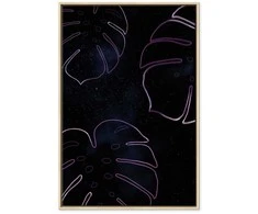 Artgeist Paveikslas - Galactic Monstera (1 Part) Vertical