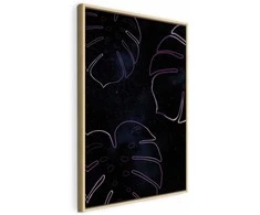 Artgeist Paveikslas - Galactic Monstera (1 Part) Vertical