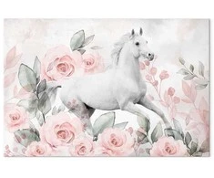 Artgeist Paveikslas - Gallop Among the Roses (1 Part) Wide