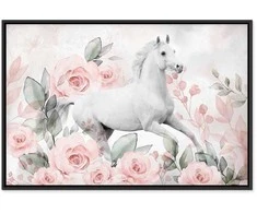 Artgeist Paveikslas - Gallop Among the Roses (1 Part) Wide