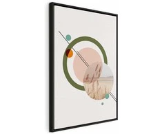 Artgeist Paveikslas - Geometric Landscape (1 Part) Vertical
