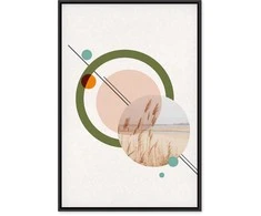 Artgeist Paveikslas - Geometric Landscape (1 Part) Vertical