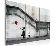 Artgeist Paveikslas - Girl With a Balloon by Banksy