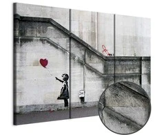 Artgeist Paveikslas - Girl With a Balloon by Banksy