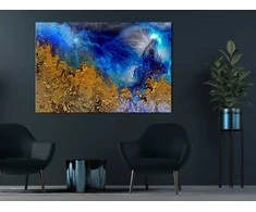 Artgeist Paveikslas - Gold of the Ocean (1 Part) Wide