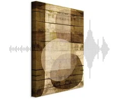 Artgeist Paveikslas - Golden Chocolate (1 Part) Vertical