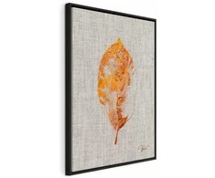 Artgeist Paveikslas - Golden Flora (1 Part) Vertical