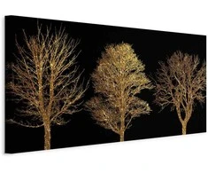Artgeist Paveikslas - Golden Forest (1 Part) Wide