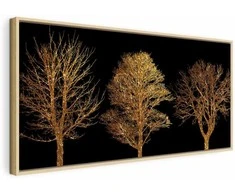 Artgeist Paveikslas - Golden Forest (1 Part) Wide