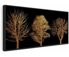 Artgeist Paveikslas - Golden Forest (1 Part) Wide