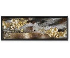 Artgeist Paveikslas - Golden Garden (1 Part) Narrow