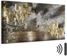 Artgeist Paveikslas - Golden Garden (1 Part) Narrow