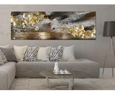 Artgeist Paveikslas - Golden Garden (1 Part) Narrow