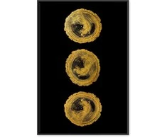 Artgeist Paveikslas - Golden Knots (1 Part) Vertical