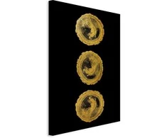 Artgeist Paveikslas - Golden Knots (1 Part) Vertical