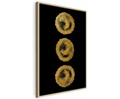 Artgeist Paveikslas - Golden Knots (1 Part) Vertical