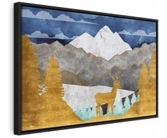 Artgeist Paveikslas - Golden Land (1 Part) Wide