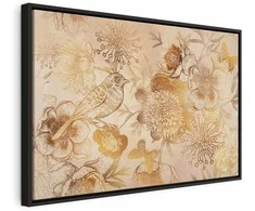 Artgeist Paveikslas - Golden Mosaic of Nature (1 Part) Wide