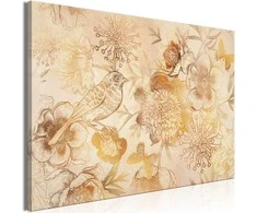 Artgeist Paveikslas - Golden Mosaic of Nature (1 Part) Wide