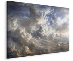 Artgeist Paveikslas - Golden Reflections on Clouds Foretelling Dusk