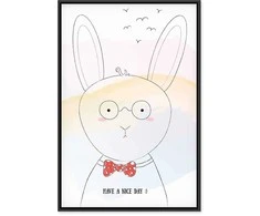 Artgeist Paveikslas - Greetings from Rabbit (1 Part) Vertical