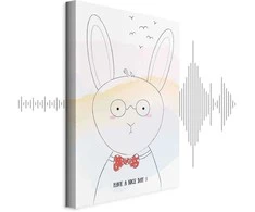 Artgeist Paveikslas - Greetings from Rabbit (1 Part) Vertical
