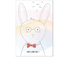 Artgeist Paveikslas - Greetings from Rabbit (1 Part) Vertical