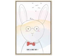 Artgeist Paveikslas - Greetings from Rabbit (1 Part) Vertical