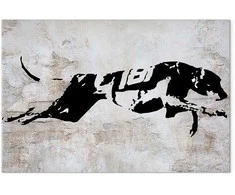 Artgeist Paveikslas - Greyhound Race (1 Part) Wide