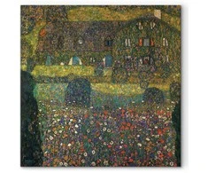 Artgeist Paveikslas - Gustav Klimt – Country House on the Attersee Lake