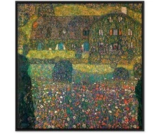Artgeist Paveikslas - Gustav Klimt – Country House on the Attersee Lake