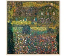 Artgeist Paveikslas - Gustav Klimt – Country House on the Attersee Lake