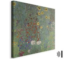 Artgeist Paveikslas - Gustav Klimt – Farm garden with sunflowers