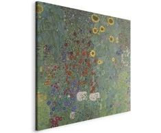 Artgeist Paveikslas - Gustav Klimt – Farm garden with sunflowers