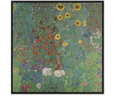 Artgeist Paveikslas - Gustav Klimt – Farm garden with sunflowers