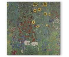 Artgeist Paveikslas - Gustav Klimt – Farm garden with sunflowers