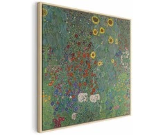 Artgeist Paveikslas - Gustav Klimt – Farm garden with sunflowers