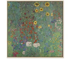 Artgeist Paveikslas - Gustav Klimt – Farm garden with sunflowers